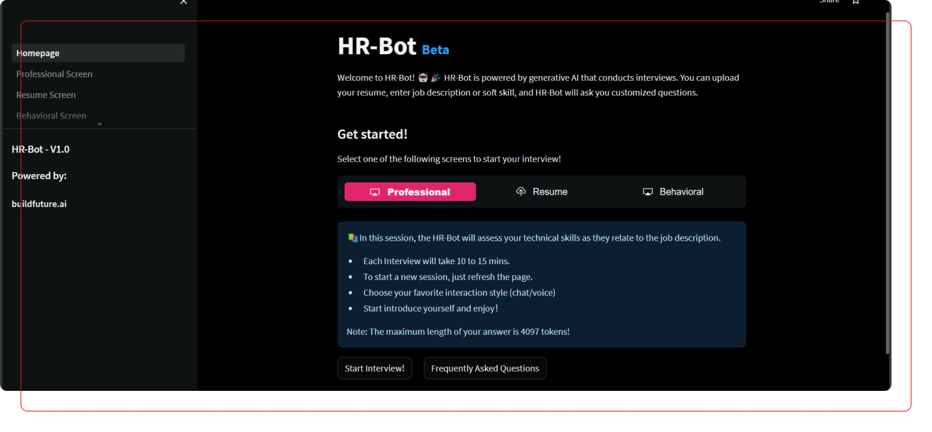 HR-BOT An AI-Powered HR Assistant & Communication Coach | Build Future AI | Custom AI Development Company