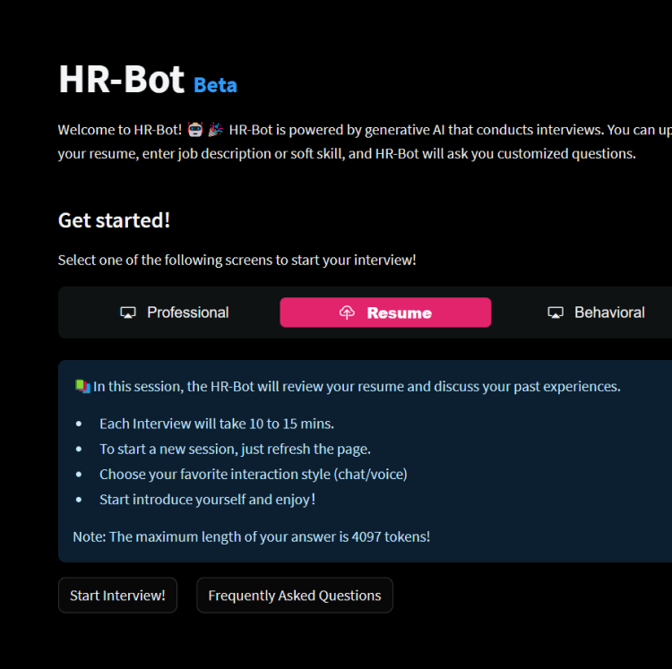 HR-BOT An AI-Powered HR Assistant & Communication Coach|Build Future AI | Custom AI Development Company