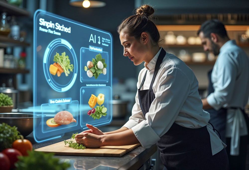 AI food delivery app development